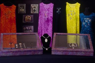 "Handmade jewelry with lapis,turquoise,amber,labradorite,amythest,garnet and wearable art"